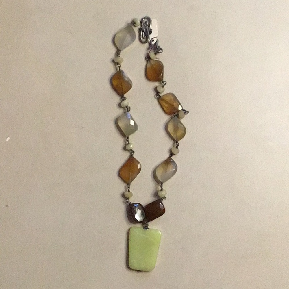 Chunky Assorted Semi-Precious Stone Necklace